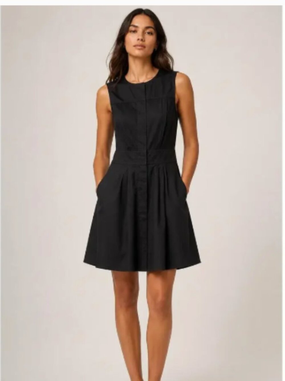Club Monaco Black Dress Size 8 NWT